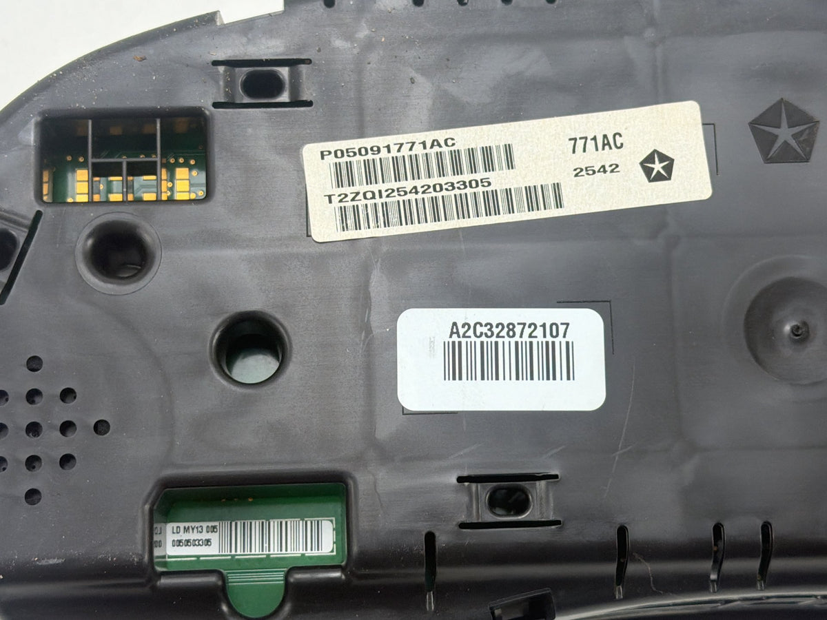 2011-2014 Dodge Charger Instrument Gauge Cluster Speedometer 05091771AC OEM