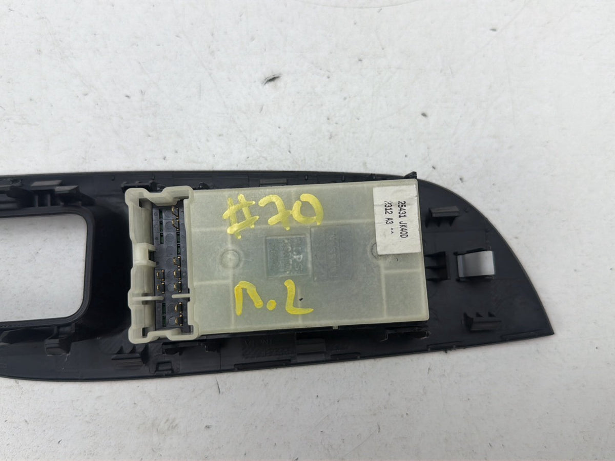 2008-2013 Infiniti G37 Left Rear Window Switch 25431-JK40D OEM
