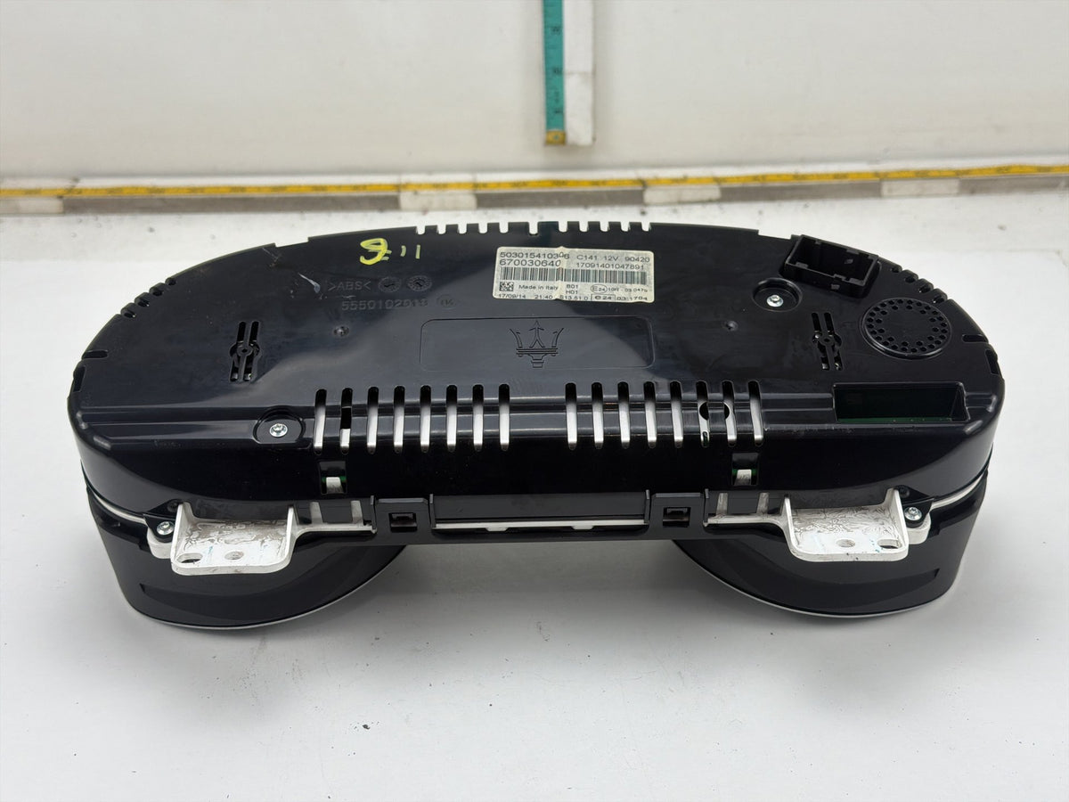 2014-2017 Maserati Ghibli Speedometer Instrument Gauge Cluster 670030640 OEM