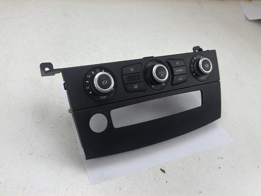 2008-2010 BMW 528i E60 AC Heater Temperature Climate Control w/ Bezel Trim OEM