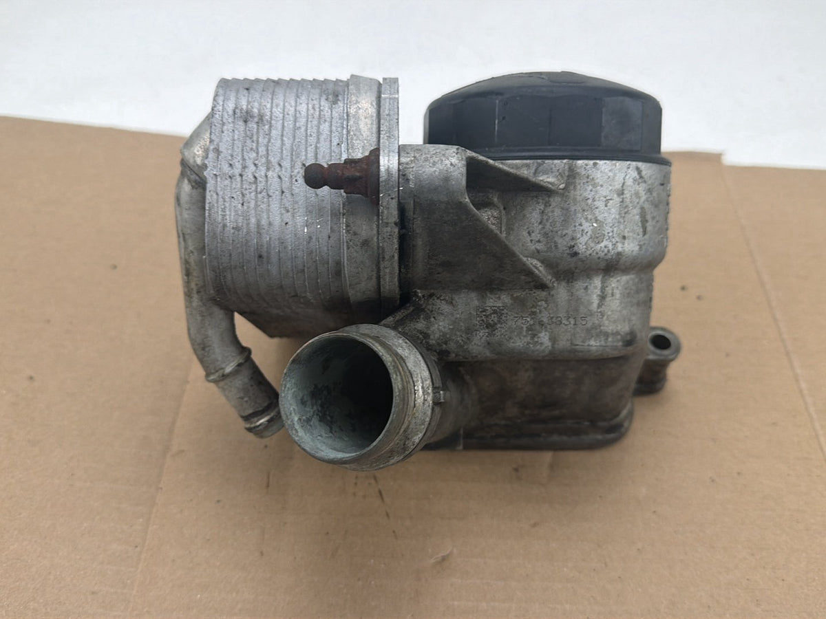 2008-2016 BMW 528i E60 Engine Oil Filter Housing Cooler 7516383 OEM