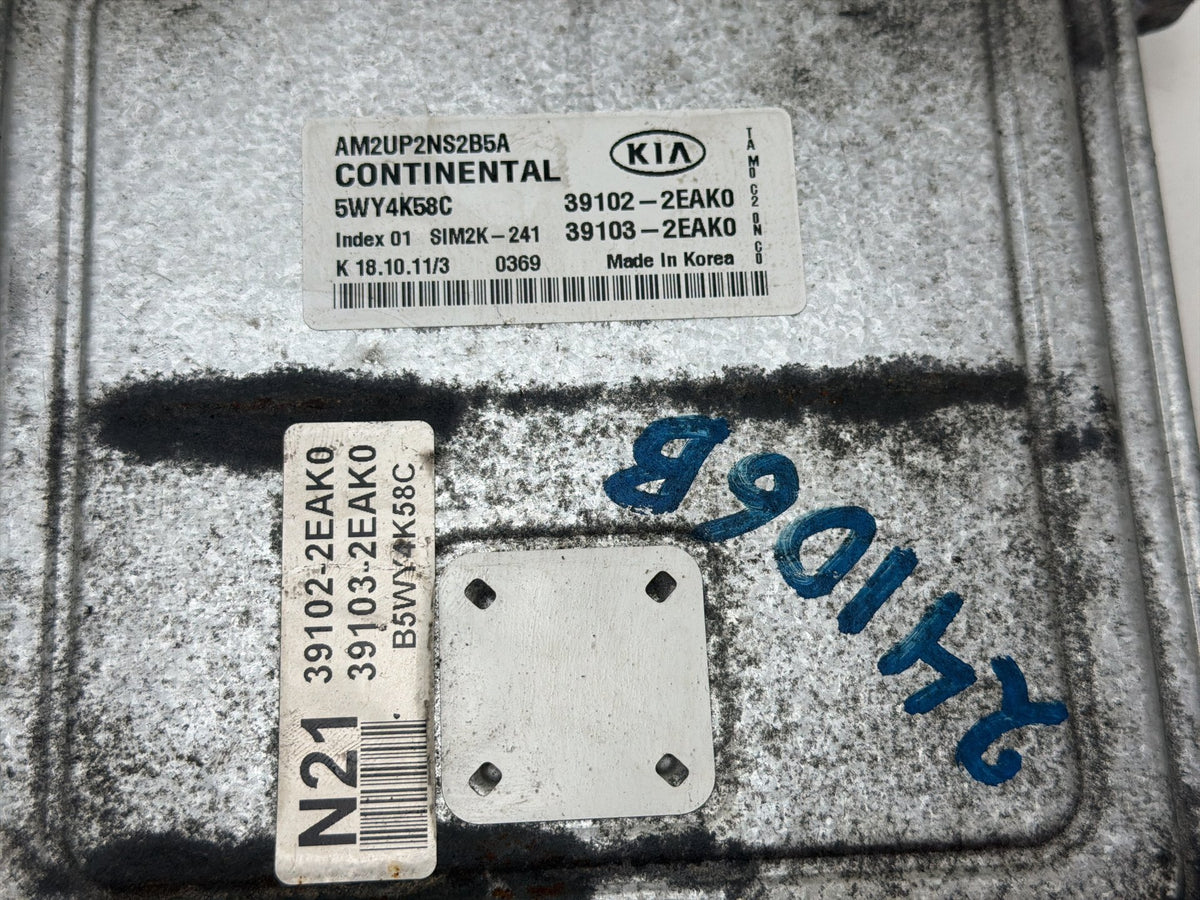 2012-2013 Kia Soul 2.0L Engine Computer Control Module Unit ECU 39102-2EAK0 OEM