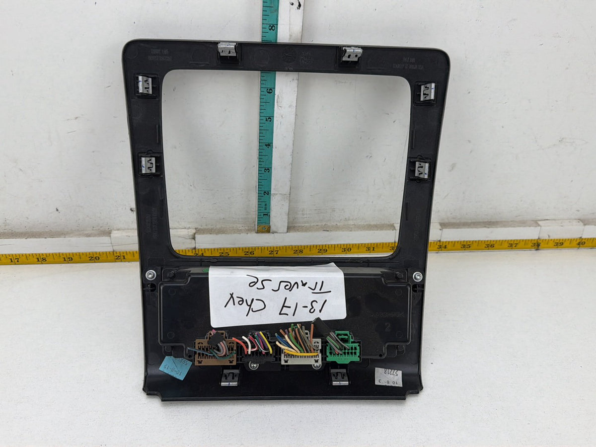 2013-2017 Chevrolet Traverse Radio Bezel Trim A/C Heater Climate Control OEM