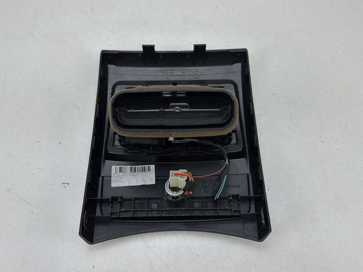 2014-2016 BMW 228i F22 Rear Center Console w/ Air Vent Trim Panel 9227886 OEM
