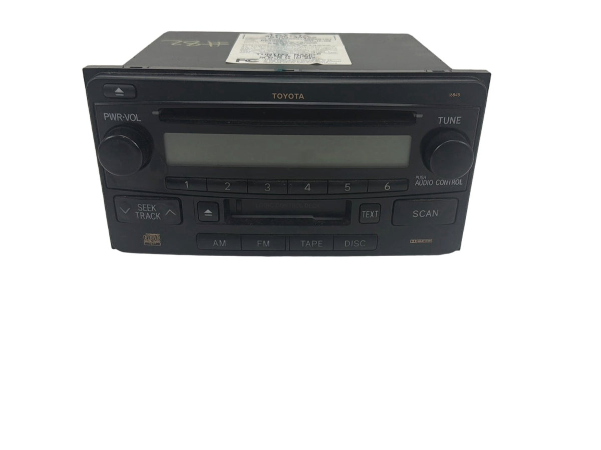 2003-2005 Toyota 4Runner Radio Receiver Cassette CD Player 86120-35222 OEM