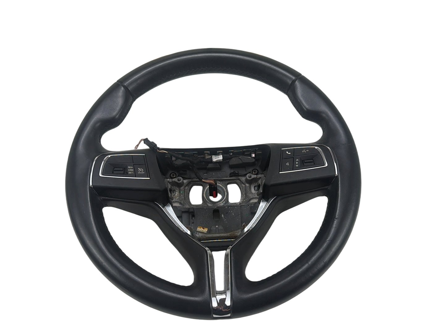 2014-2017 Maserati Ghibli Black Steering Wheel W/Audio Cruise Switches OEM