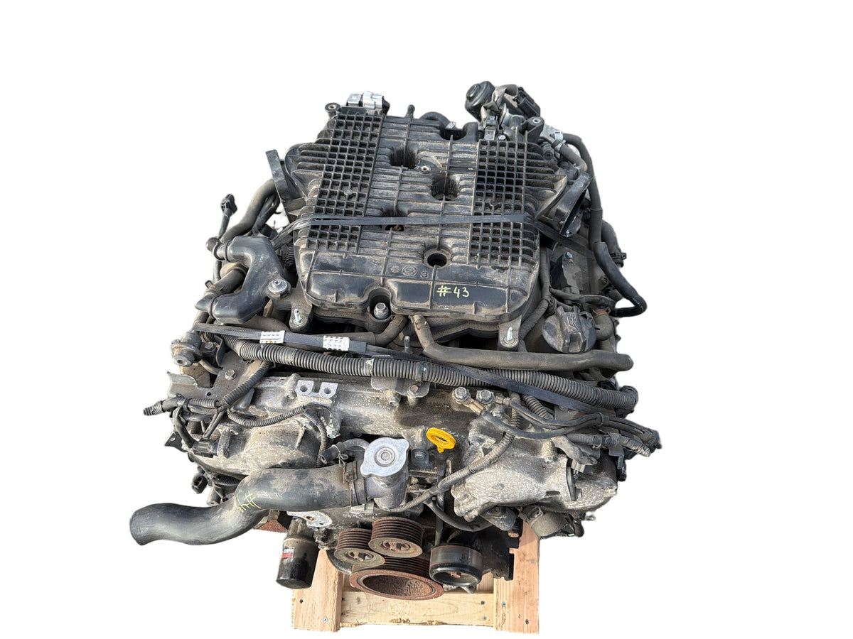 2011-2012 Infiniti G37 3.7L 4WD Engine Motor Long Block Assembly 163K Miles OEM