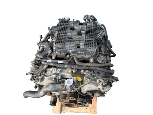 2011-2012 Infiniti G37 3.7L 4WD Engine Motor Long Block Assembly 163K Miles OEM