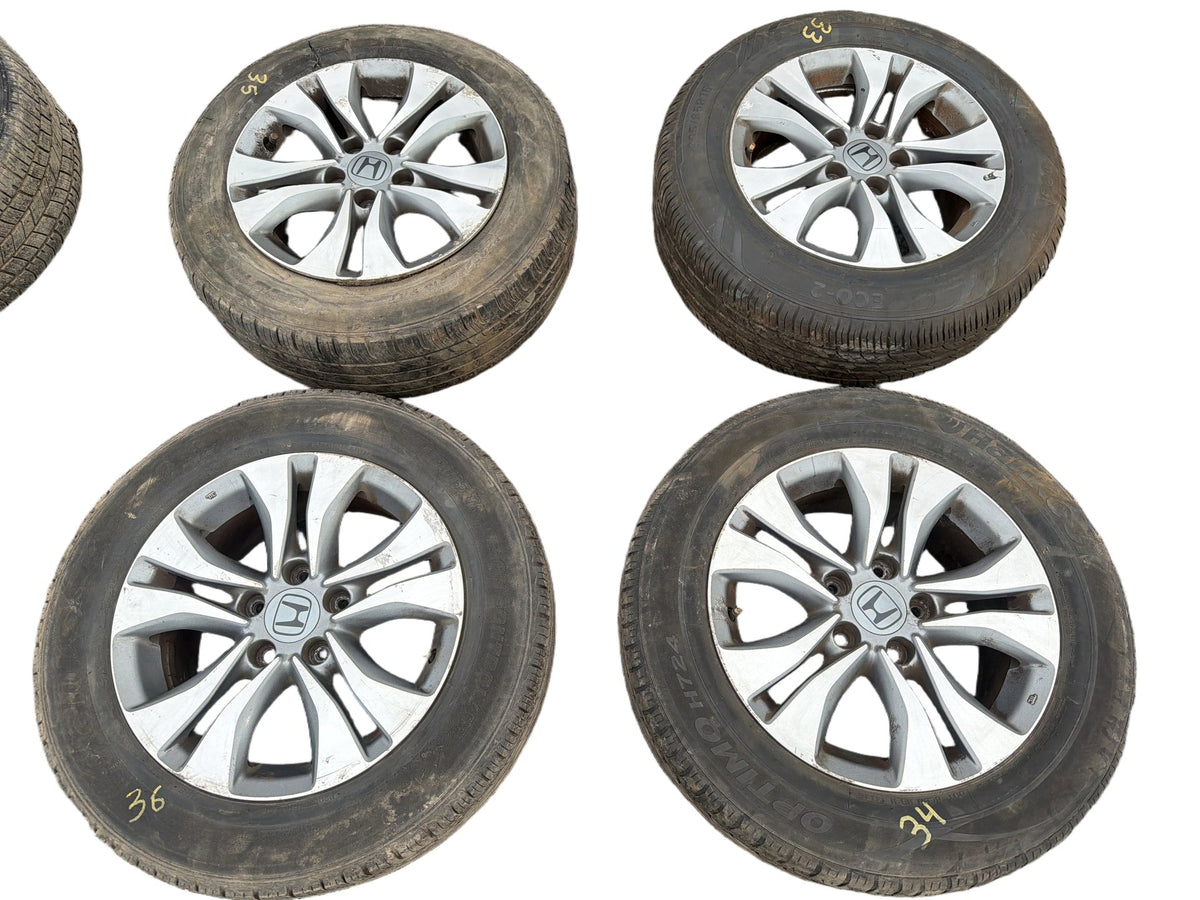 2012-2014 Honda CR-V Split Spoke Alloy Tire Wheel Rim Set of 4 205/65R16 OEM