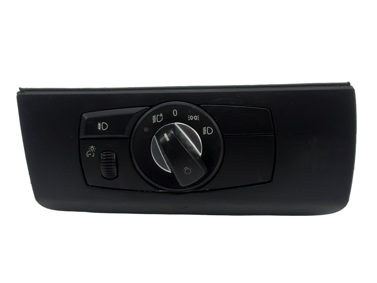 2007-2013 BMW X5 Front Headlight Switch Control Panel Bezel 61319134728 OEM