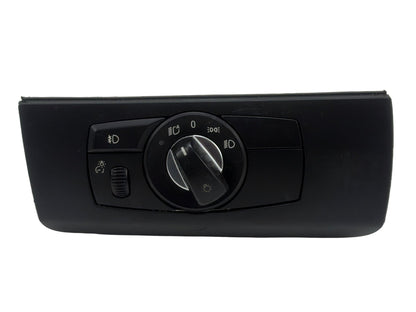 2007-2013 BMW X5 Front Headlight Switch Control Panel Bezel 61319134728 OEM