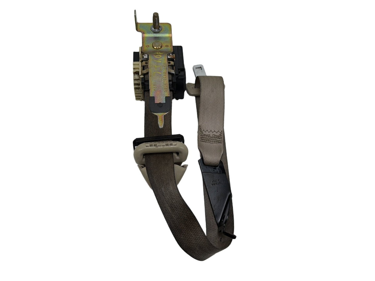 2003-2006 Lincoln Navigator Front Left Side Seat Belt Retractor w/ Guide Tan OEM