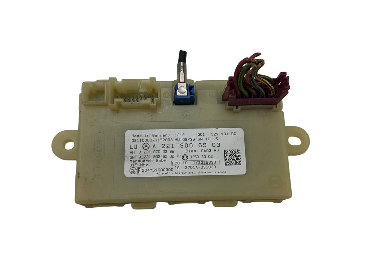 2007-2013 Mercedes-Benz S-Class W221 Keyless Go Entry Module A2219006903 OEM