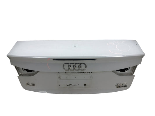 2015-2019 Audi A3 Convertible Rear Trunk Lid Decklid Tailgate Panel White OEM