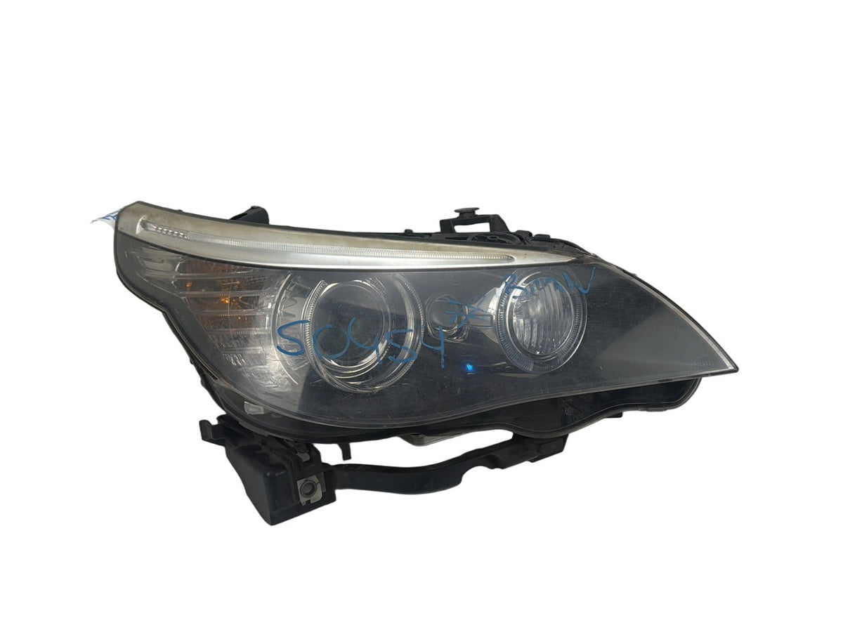 2008-2010 BMW E60 E61 5-Series Right Side Headlight Assembly 7044676-05 OEM