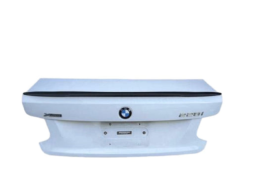 2014-2016 BMW 228i F22 Rear Trunk Deck Lid Shell Cover Panel White OEM
