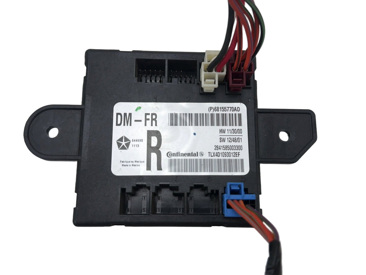 2013-2015 Ram 1500 Front Right Passenger Side Door Control Module 68155770AD OEM
