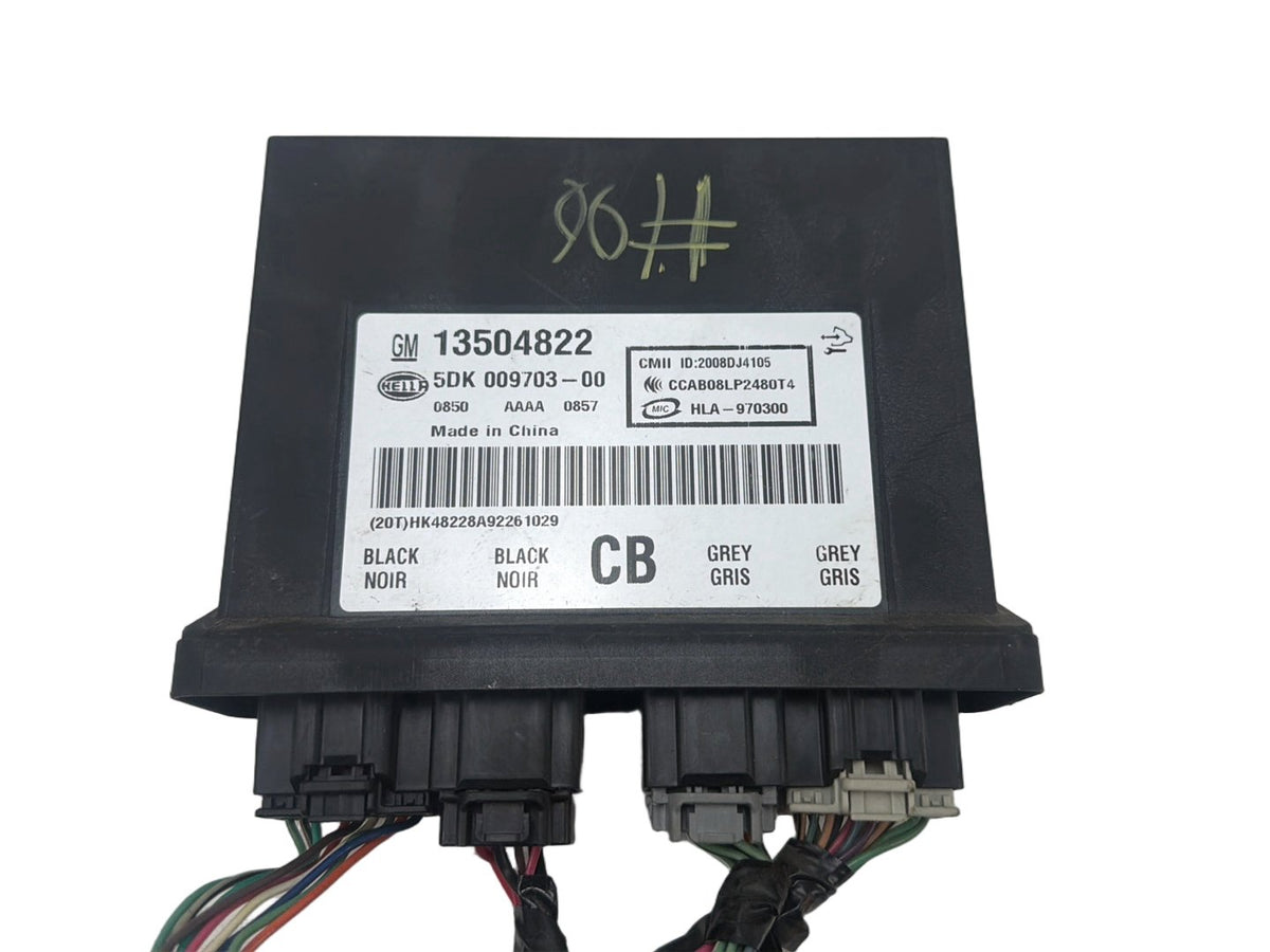 2010-2011 Buick LaCrosse Keyless Theft Locking Range Control Module 13504822 OEM