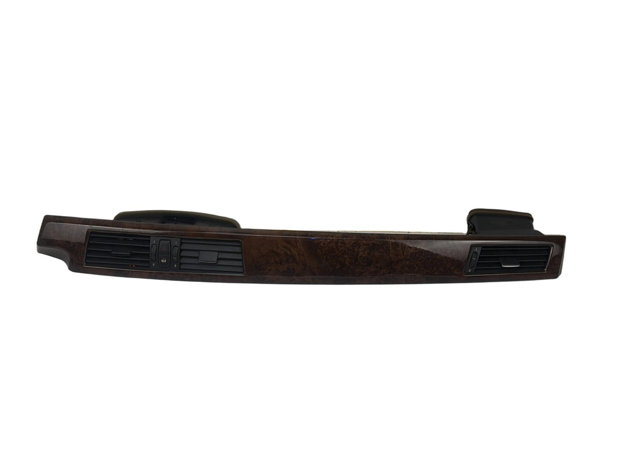 2008-2010 BMW 528i E60 Center Right Dash Molding Trim Panel w/ Air Vent OEM