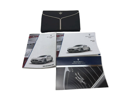 2014-2017 Maserati Ghibli Owners Manual Guide Book OEM