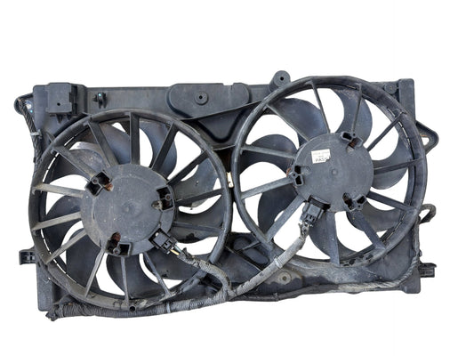 2010-2016 Buick LaCrosse Dual Radiator Cooling Fan Shroud Motor 13321420 OEM