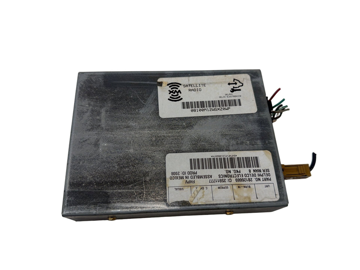 2008 GMC Yukon XL 1500 Satellite Radio Receiver Control Module 28126669 OEM