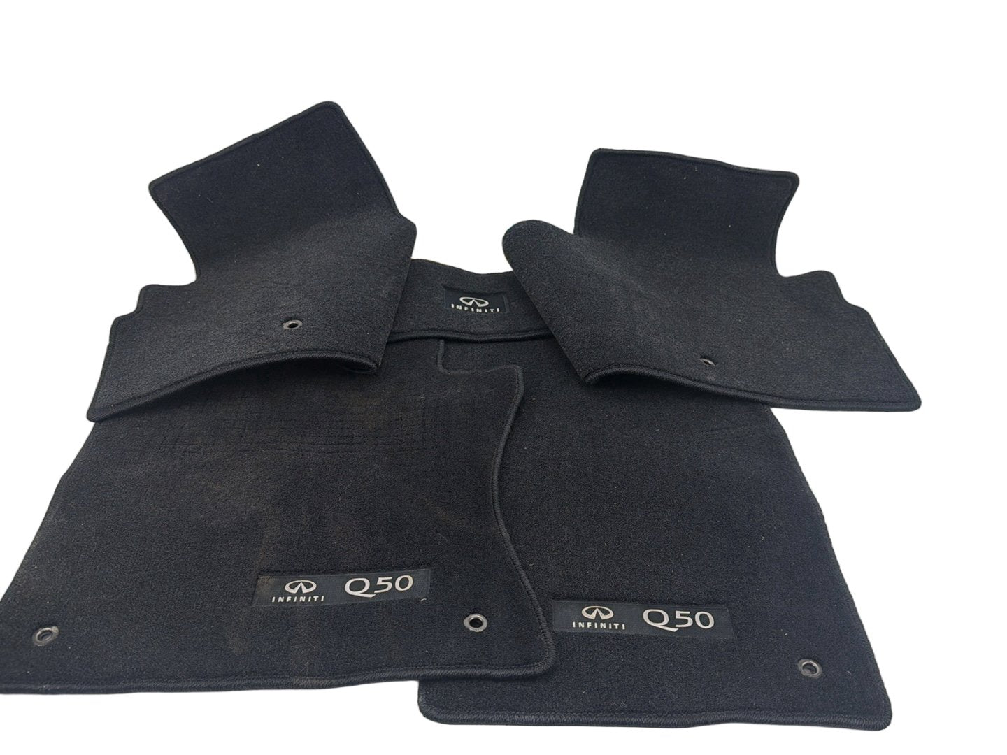 2014-2023 Infiniti Q50 Carpet Floor Mats Set Front Rear OEM