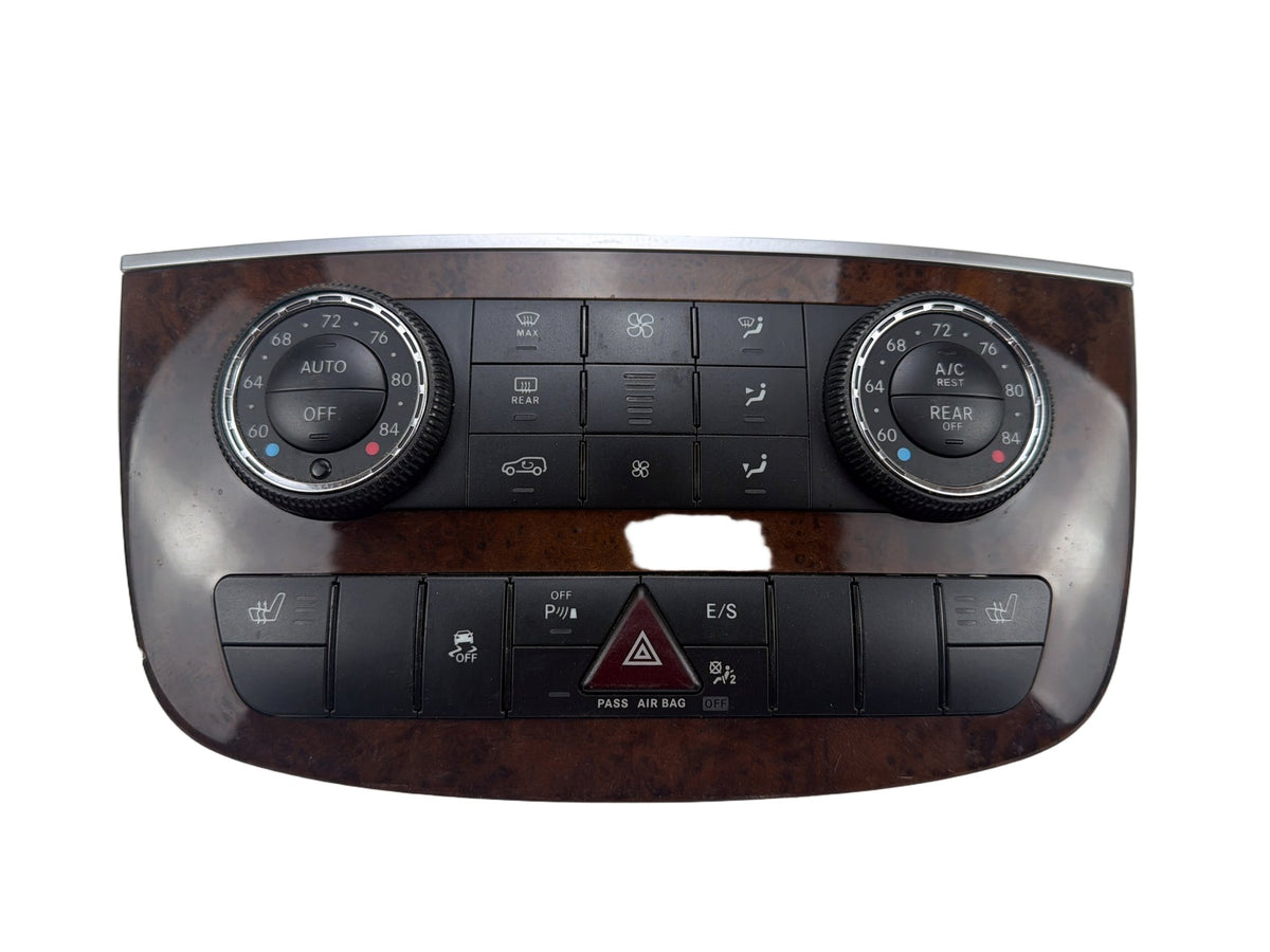 2006-2012 Mercedes-Benz R350 HVAC A/C Heater Climate Control Switch Panel OEM