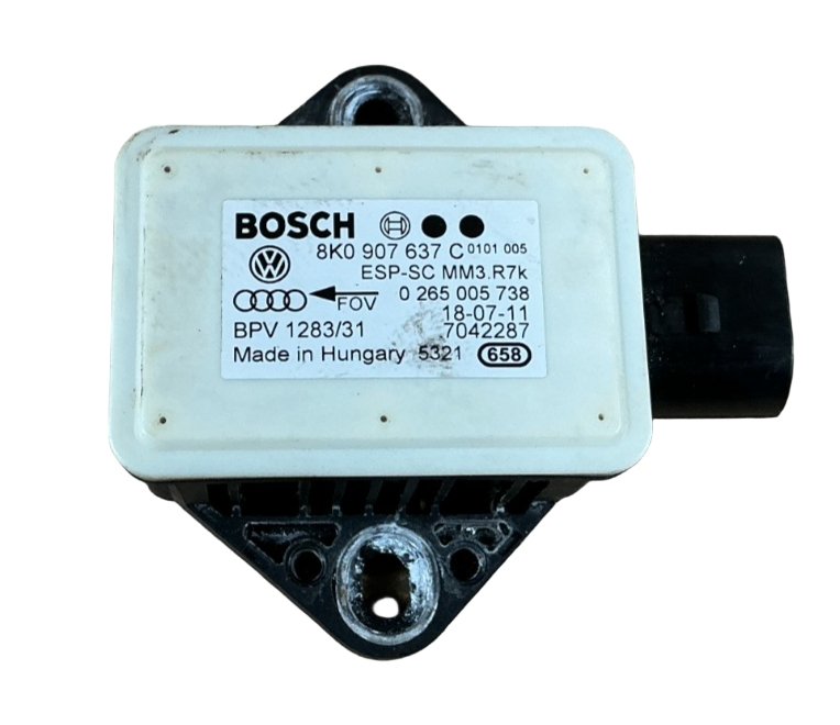 2009-2016 Audi A5 S4 S5 A4 Q5 Yaw Rate Acceleration Sensor 8K0907637C OEM