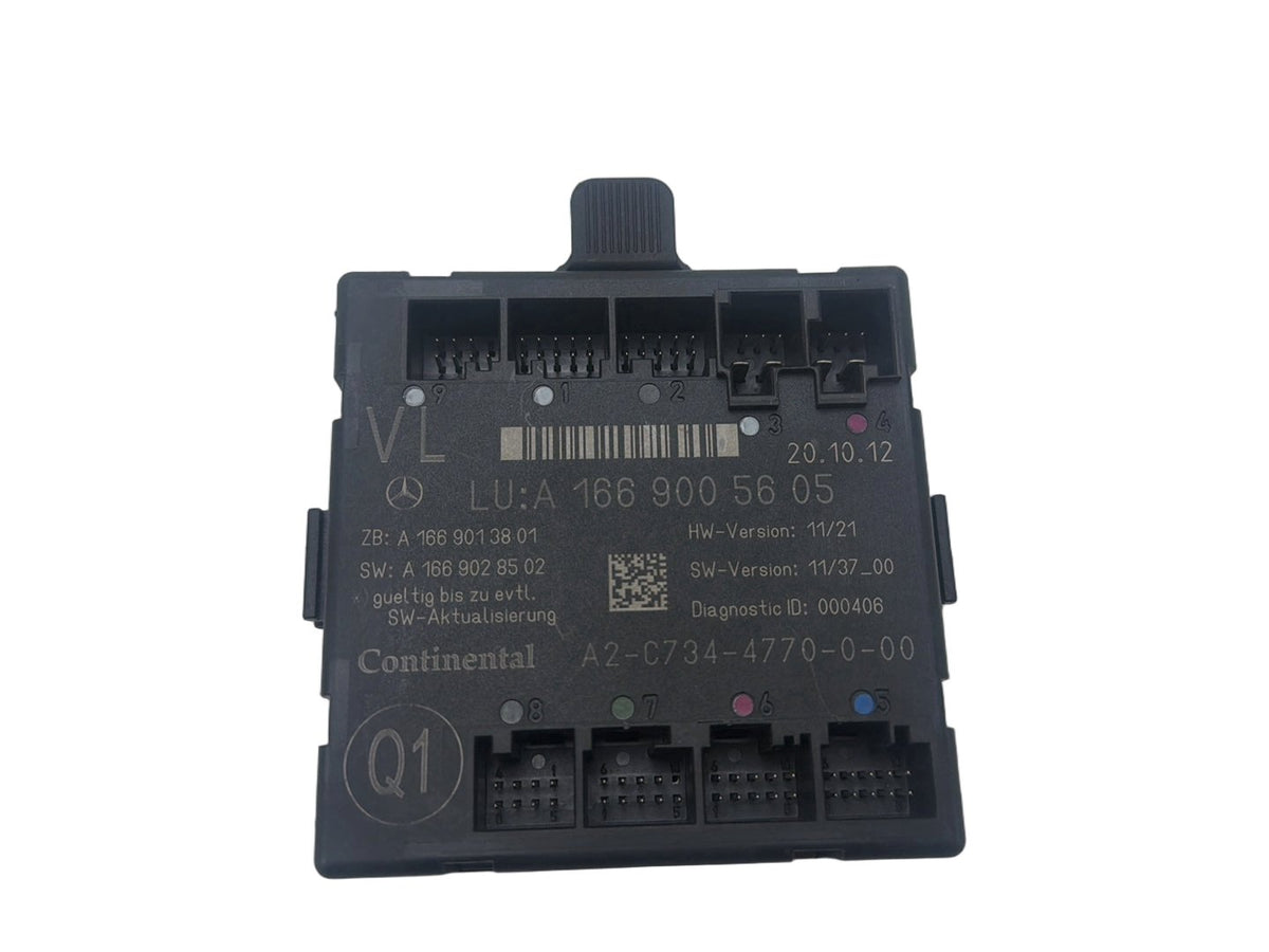 2012-2016 Mercedes-Benz GL450 Left Side Door Control Module A1669005605 OEM
