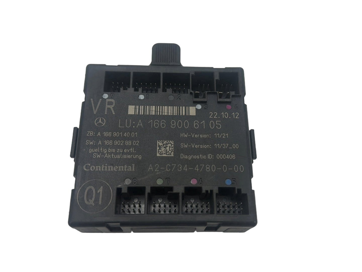 2013-2016 Mercedes GL450 Right Passenger Door Control Module A1669006105 OEM