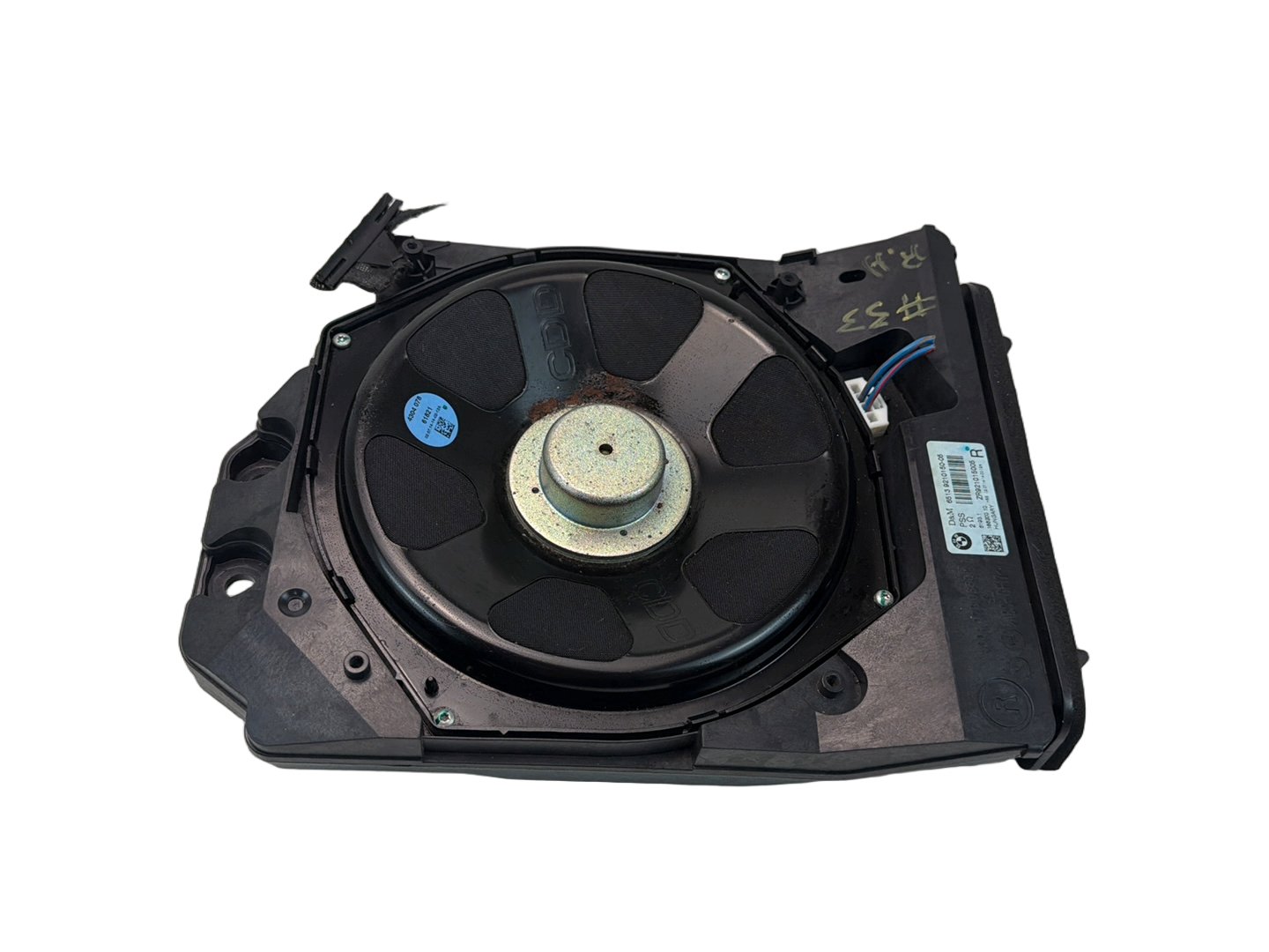 2014-2016 BMW 228i Right Side Subwoofer Speaker Hi-Fi System 65139210150 OEM