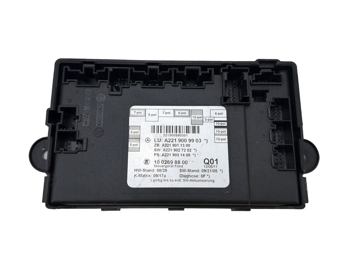 2007-2013 Mercedes-Benz S-Class W221 Rear Right Door Control Module Unit OEM