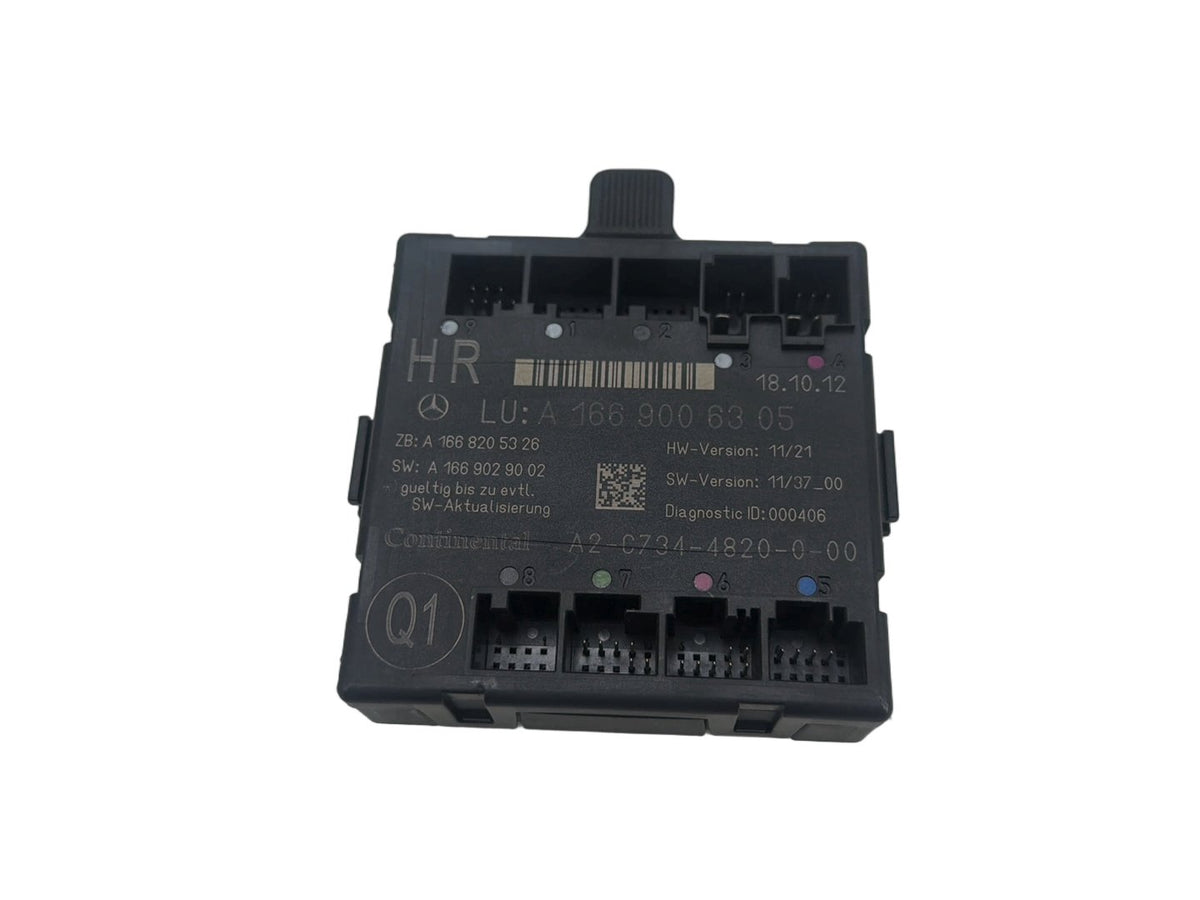 2013-2016 Mercedes GL450 Right Passenger Side Door Control Module A1669006305 OEM