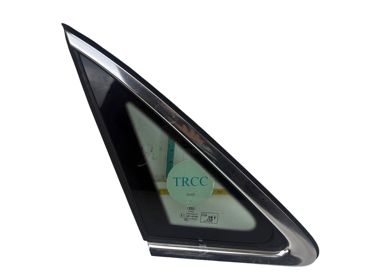2017-2019 Audi A4 Sedan Rear Left Driver Side Quarter Window Glass OEM