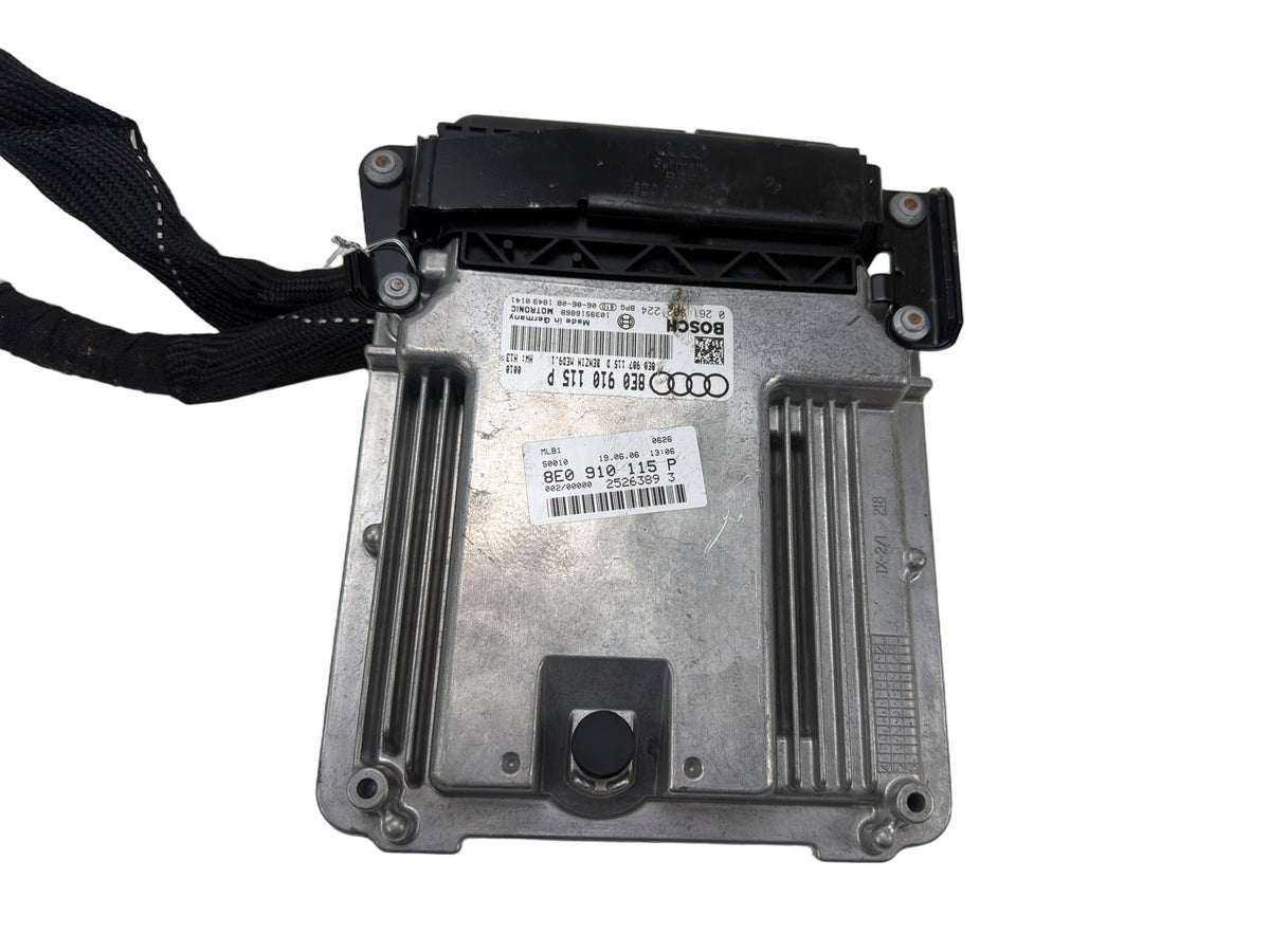 2007 Audi A4 Engine Computer Control Module Unit ECU ECM 8E0910115P OEM