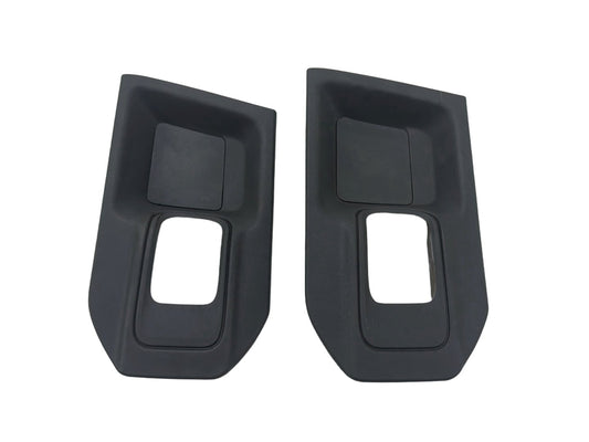 2013-2018 Ram 1500 Front Left Rear Left Inside Door Handle Switch Bezel Set OEM