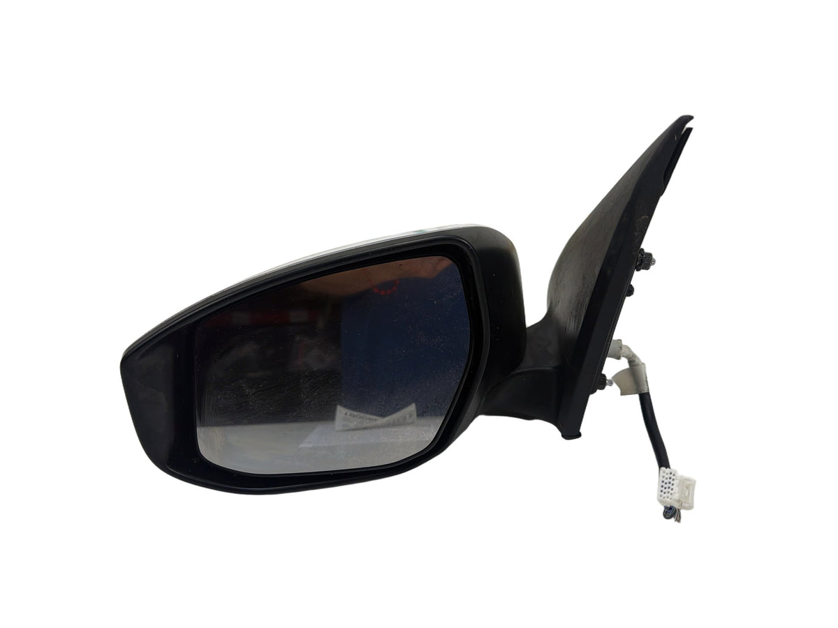 2013-2019 Nissan Sentra Left Driver Side View Mirror White 963023SG0D OEM