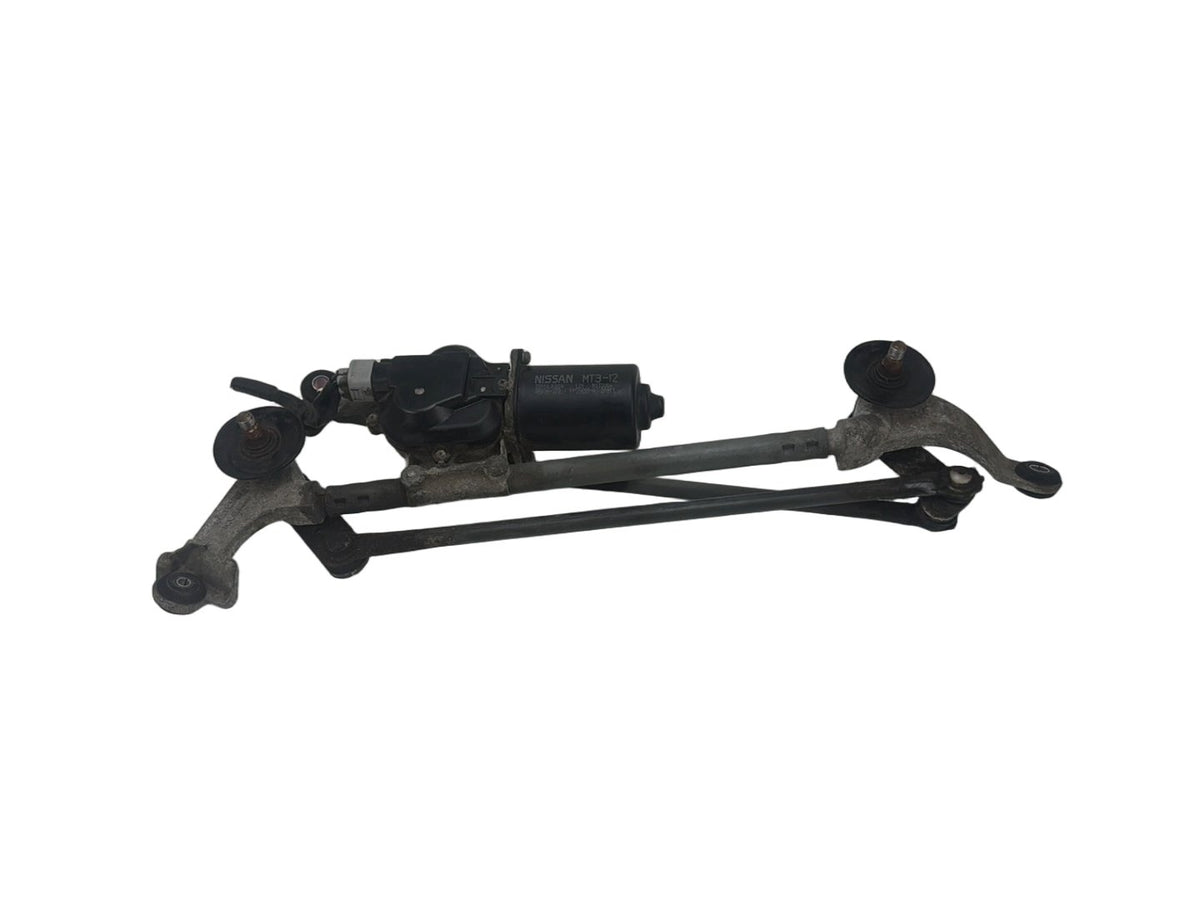 2009-2013 Infiniti G37 Front Windshield Wiper Linkage Transmission Motor OEM