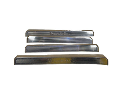 2007-2013 Mercedes-Benz W221 S550 Door Step Sill Panel Set of 4 OEM