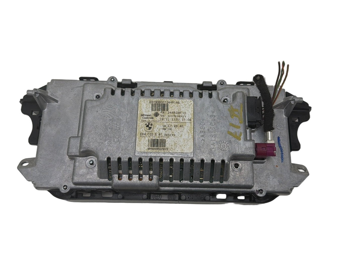 2014-2015 BMW X1 E84 SUV Navigation Information Display 2448148-01 OEM
