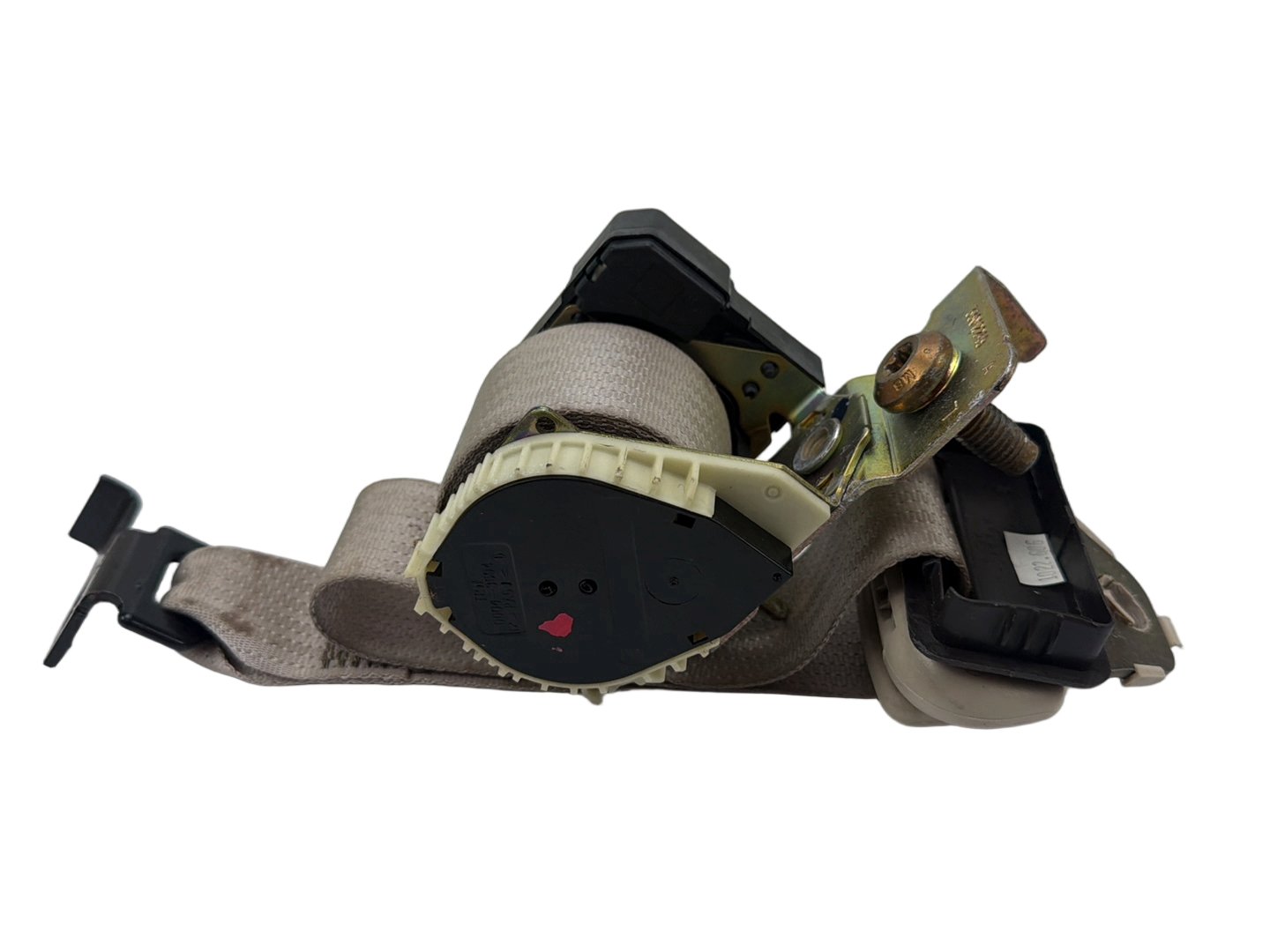 2003-2006 Lincoln Navigator 3rd Row Rear Left Side Seat Belt Retractor Tan OEM