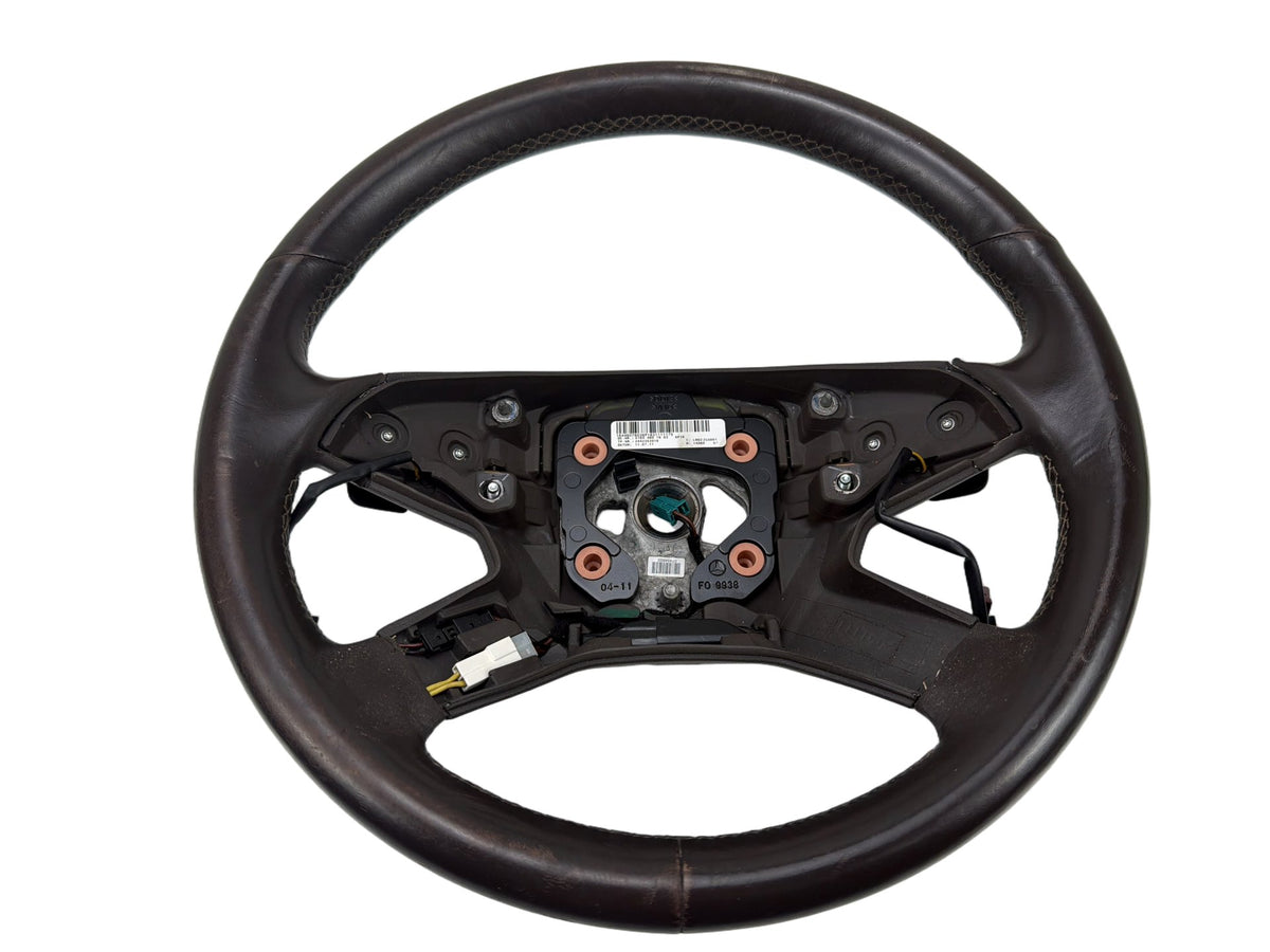 2011-2012 Mercedes-Benz R350 Steering Wheel Black A1644607803 OEM