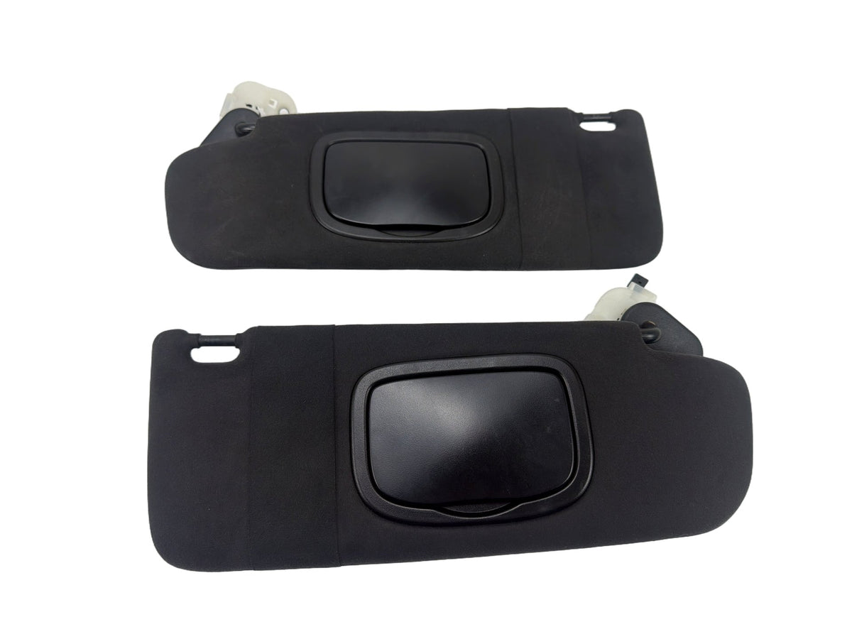 2014-2021 Maserati Quattroporte Front Left Right Sun Visors Set Black OEM