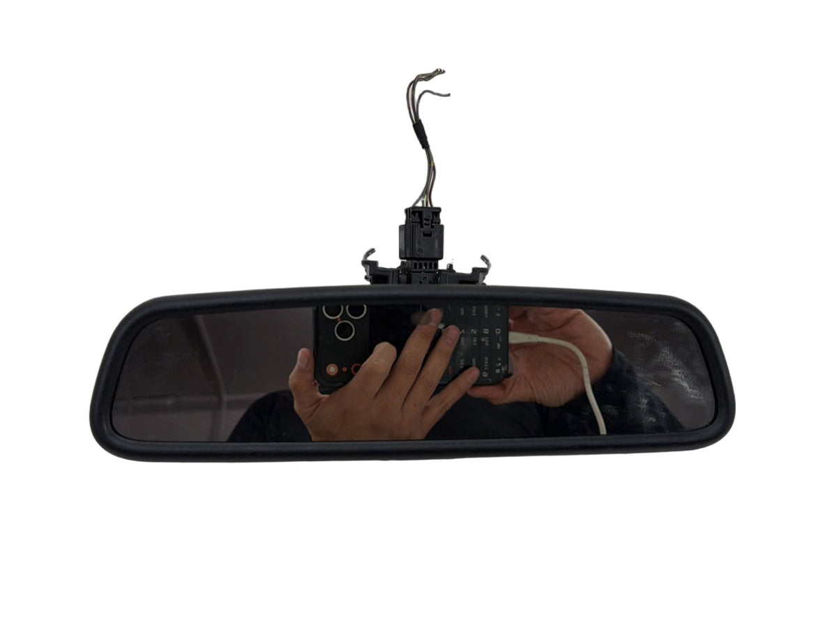 2011-2016 BMW 550i xDrive Interior Rear View Mirror Black 9320305 OEM