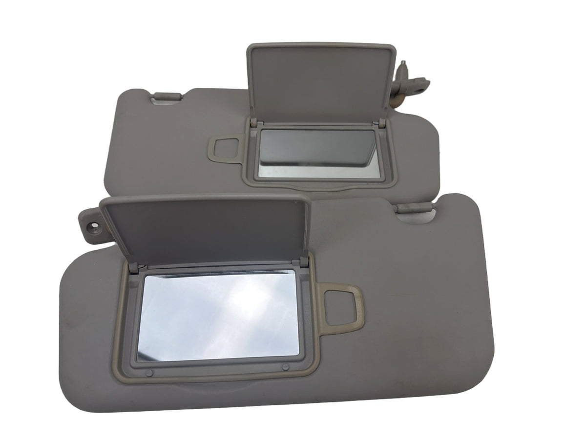 2007-2012 Kia Rondo Front Right & Left Side Sun Visor Pair OEM