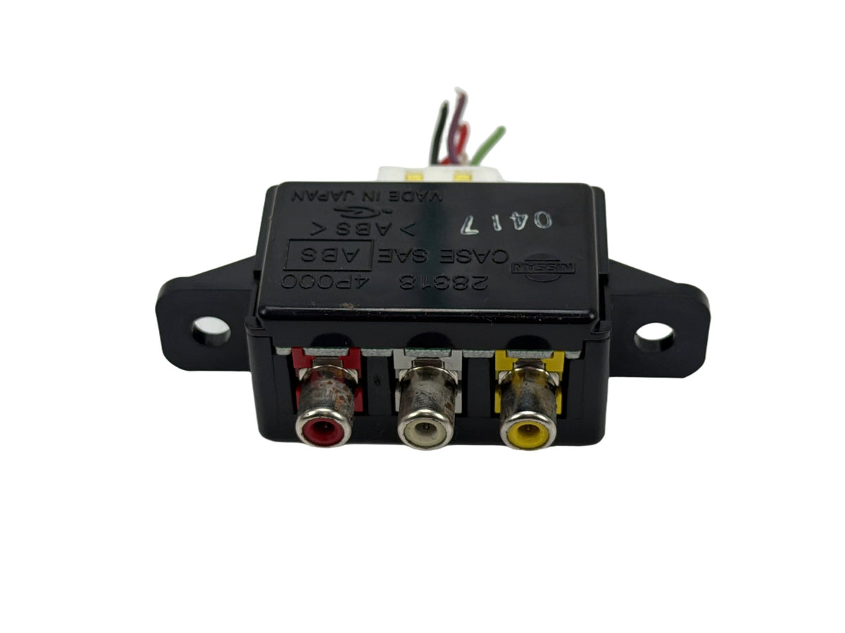 2011-2013 Infiniti QX56 Auxiliary Audio Video Jack Input Port 28318-4P000 OEM