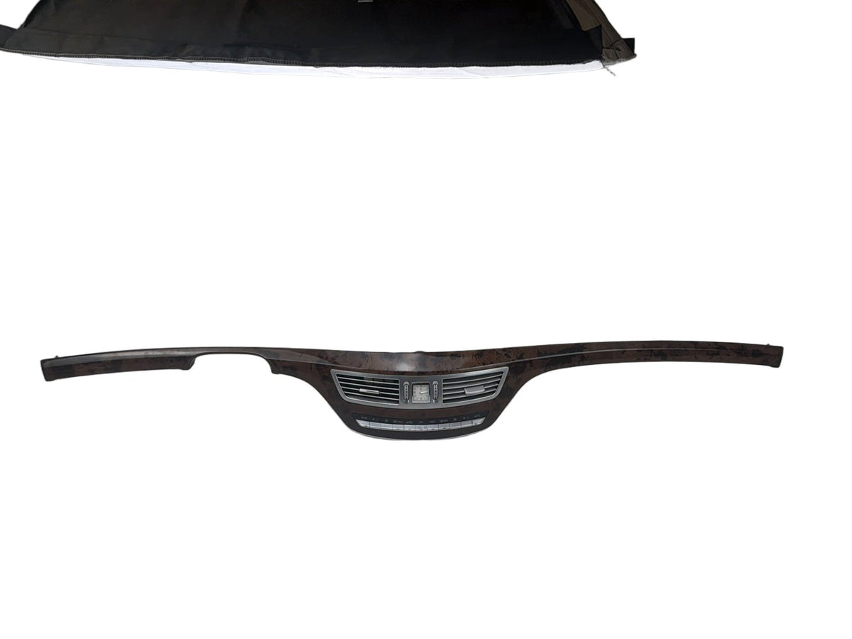 2007-2013 Mercedes-Benz S500 S-Class W221 Wood Dash Center Air Vent Trim Panel OEM
