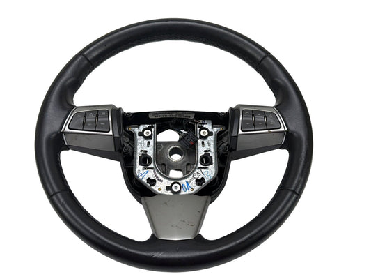 2010-2012 Cadillac SRX Leather Steering Wheel Cruise Audio Control Switches OEM