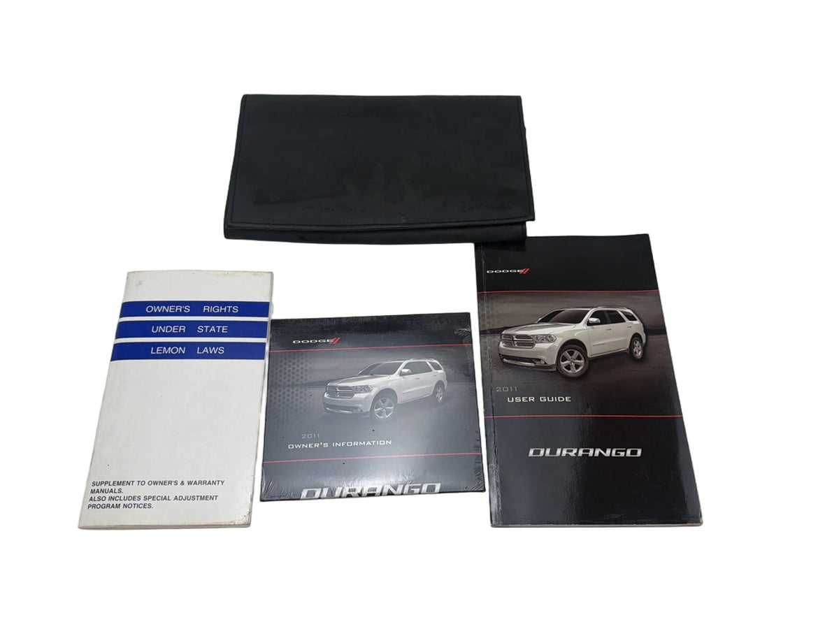 2011 Dodge Durango WD Owners Manual Set with Case OEM